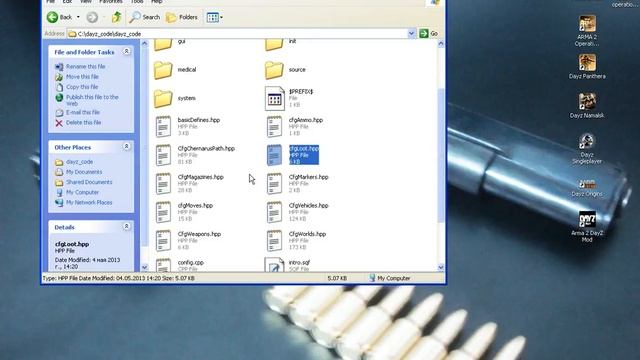 Редактирование файлов DayZ Singleplayer - Часть 2