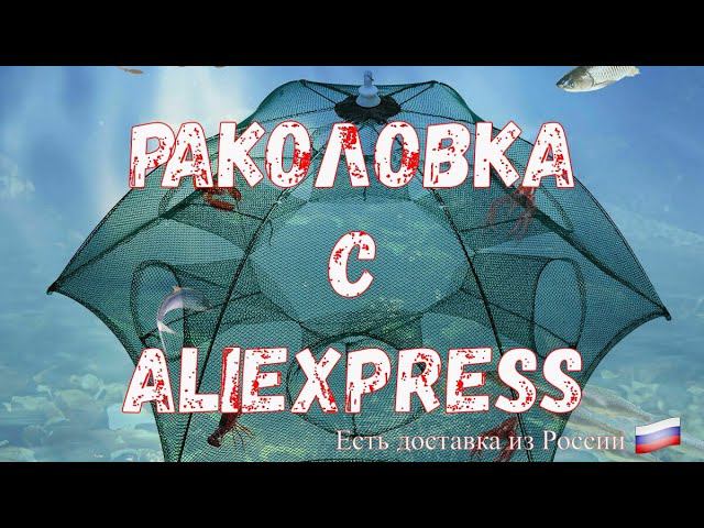 Раколовка с Алиэкспресс Верша морда рыболовная Ловушка для рыбы и раков Отличная снасть для рыбака смотреть онлайн