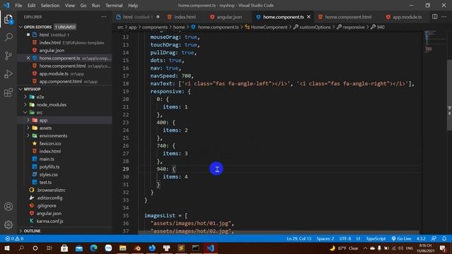 Lập trình giao diện với Angular 11 - Bài 5 - Cài đặt plugin Owl carousel смотреть онлайн