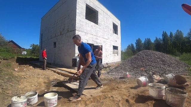 Отмостка вокруг дома своими руками (цена, устройство) смотреть онлайн