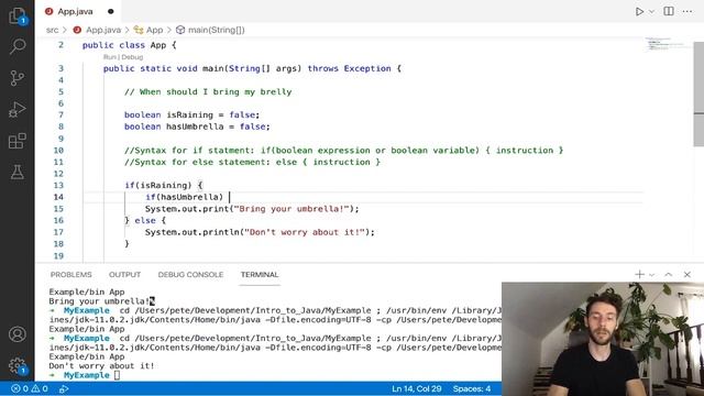 Introduction to Java If Else Statements смотреть онлайн