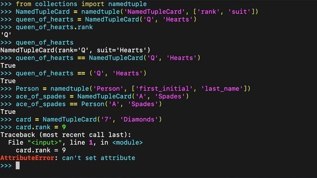 Defining Python Data Classes смотреть онлайн