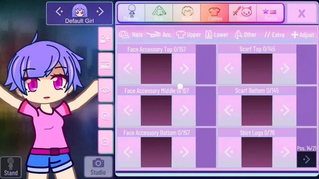 Front Face With One Character Slot in Gacha Nox | Gacha Hacks смотреть онлайн