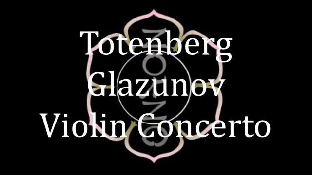 Totenberg/Glazunov/violin Concerto смотреть онлайн
