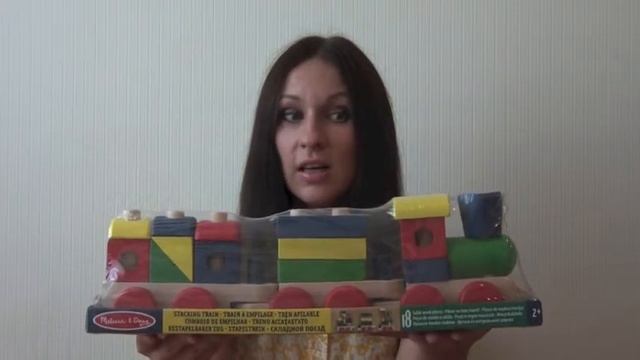Игрушки для мальчиков. Транспорт из дерева Melissa&Doug смотреть онлайн