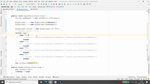 Exact Precision in Calculation using Big Decimal - Calculator App - Part-2 смотреть онлайн