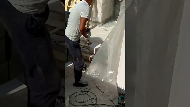 Как легко резать Газобетона! смотреть онлайн
