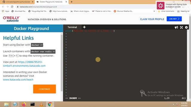 Running Python Script on Docker смотреть онлайн