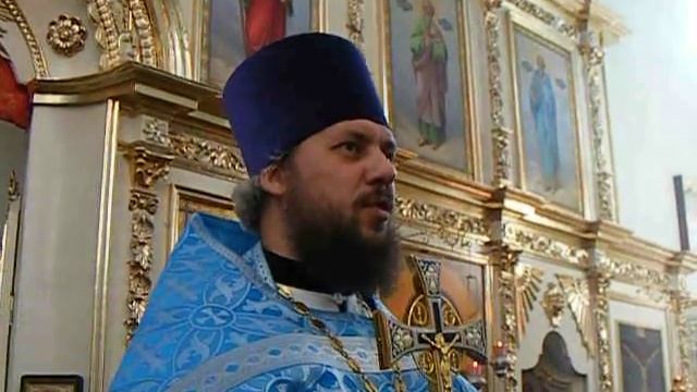 Проповедь в Казанской церкви с. Ахматовка. Прот. Георгий Добролюбов смотреть онлайн