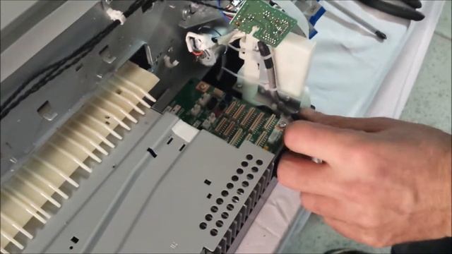 03   T Dozer Epson P600 Conversion   Removing Epson Main Board And Power Supply