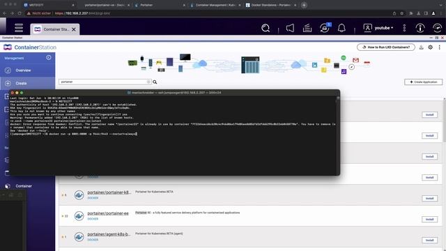 Portainer auf einer QNAP NAS installieren смотреть онлайн
