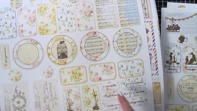 Скрапбукинг для начинающих. Теги для скрапбукинга. смотреть онлайн