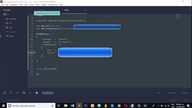 Carga, listado y descarga de Archivos con AWS S3 [PHP:AJAX] Prt. 1 смотреть онлайн