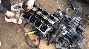 Разбираем 1.9tdi atd . Причина  смерти мотора