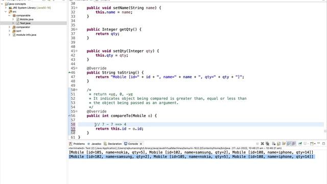 Comparable vs Comparator | Java Interview Questions смотреть онлайн