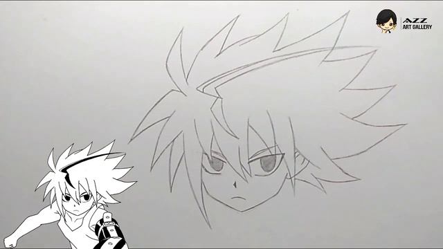 How to draw Free De La Hoya from Beyblade Burst смотреть онлайн
