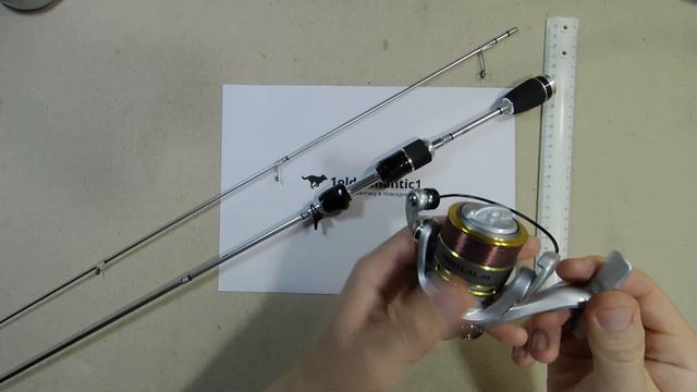 Это к Новому Году! Le Fish Trout Rod SP60-UL + Ryobi Smurfs 800 смотреть онлайн
