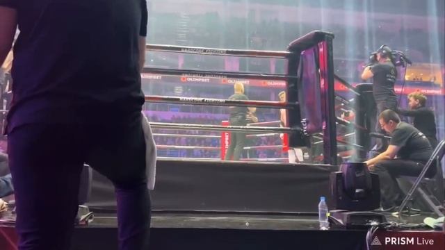 Сауло Калавари отправил в мощнейший нокаут Дениса Недашковского. Russia vs USA. HFC смотреть онлайн