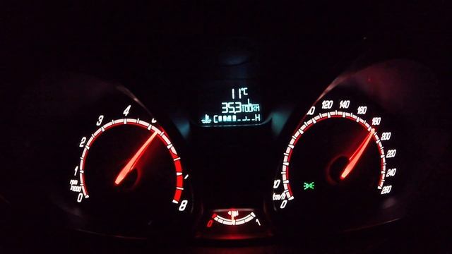 Ford Fiesta ST200 Acceleration - 0-220 km/h смотреть онлайн