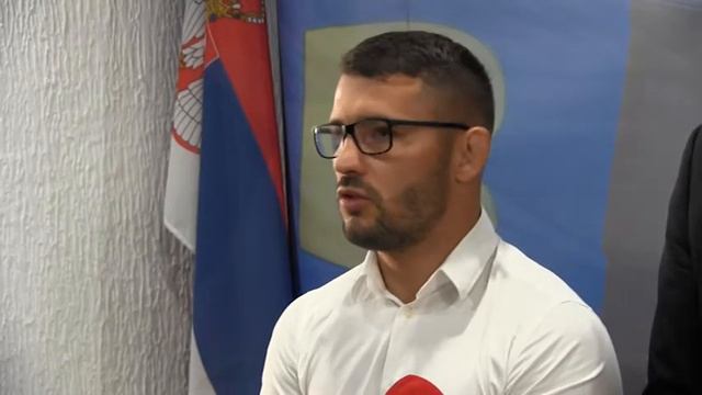 Davor Stefanek na prijemu kod gradonacelnika Vranja 11 07 2018 смотреть онлайн