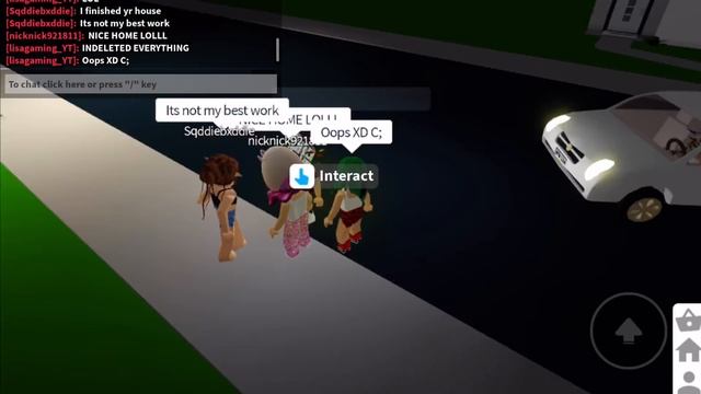 DELETING PEOPLES HOUSES ON BLOXBURG (LOL) смотреть онлайн