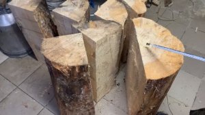 Ленточная пила. Распиливаю брёвна