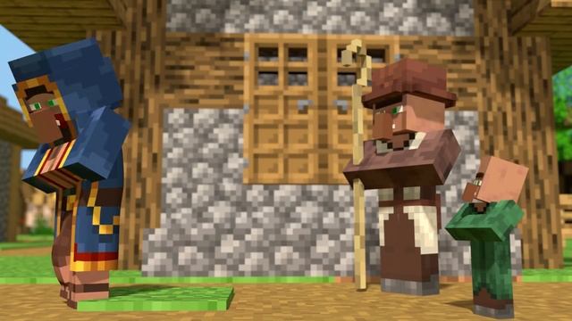 Villager Vs Pillager Adventures Part 2 Minecraft Animation смотреть онлайн