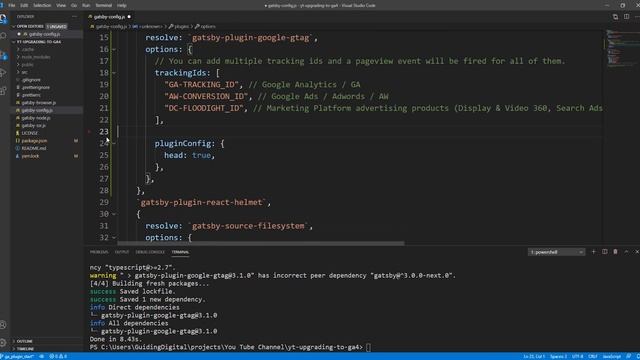 GatsbyJS & GA4: Upgrading a Gatsby Site to Google Analytics 4 смотреть онлайн