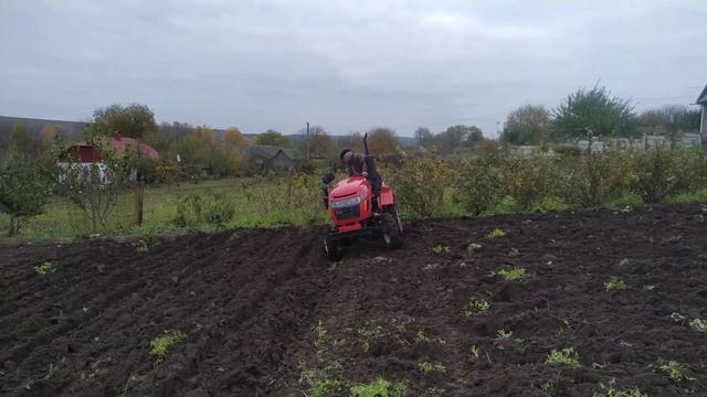 Оранка мототрактор Forte смотреть онлайн