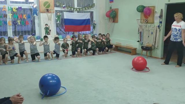 День Защитника Отечества 2019 г. ДС 2116 6-я гр(2) смотреть онлайн