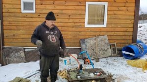 скважина с самоизливом. Утепление