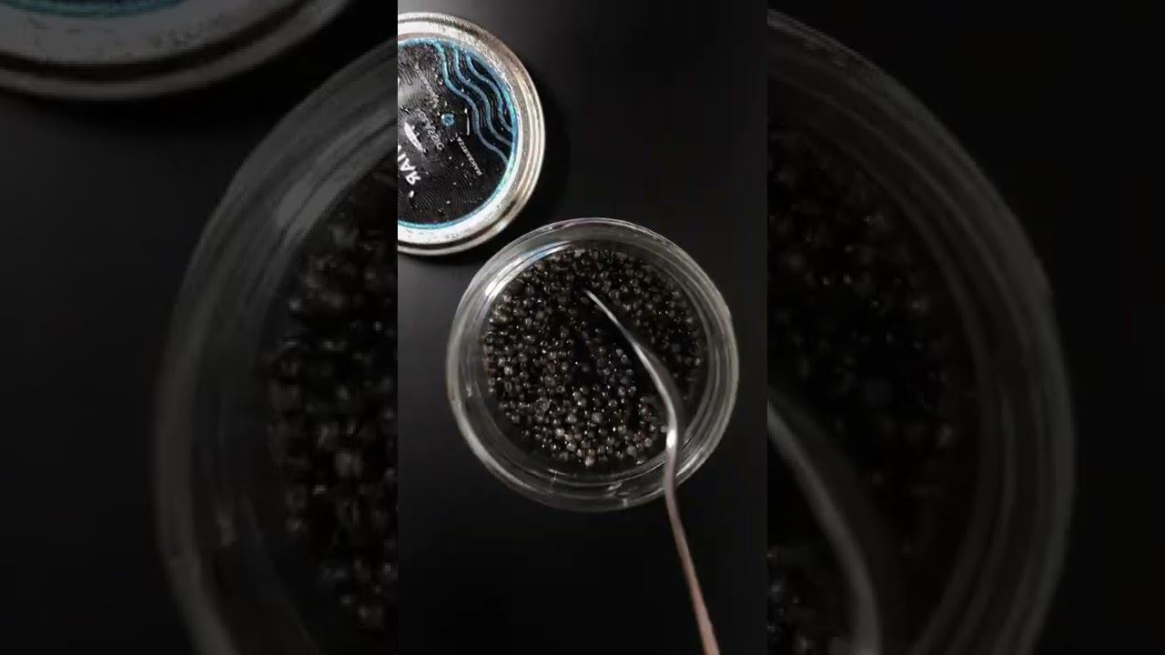 Эффектно готовим бутерброд с черной икрой / Настоящая астраханская икра #shorts смотреть онлайн