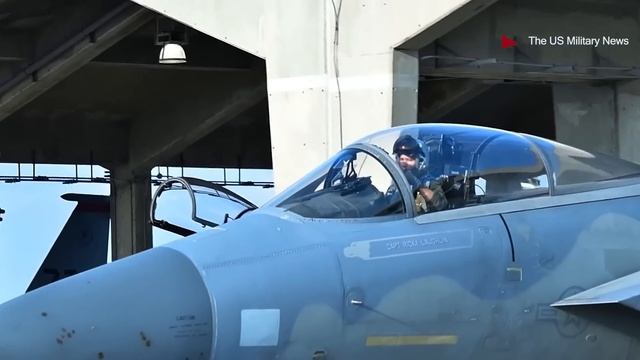 Terrifying!! F-15 Fighter Jet Dropping Bomb Brutally on Targets смотреть онлайн