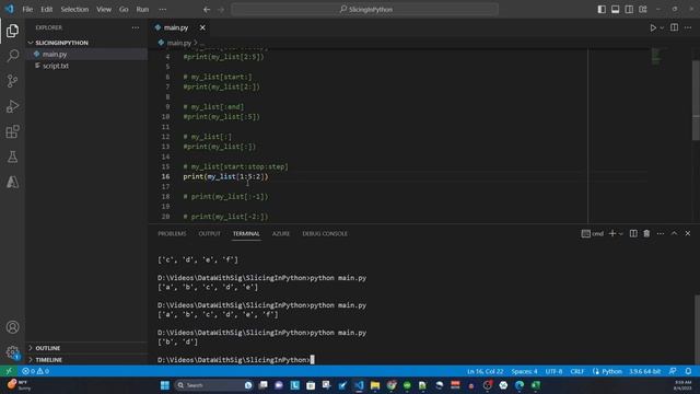 How to Extract Slices from Lists | Python смотреть онлайн