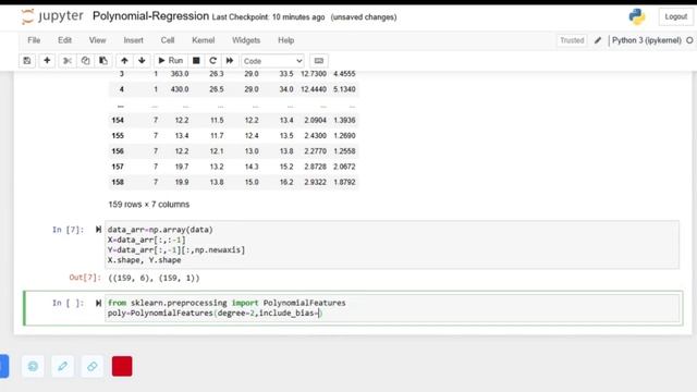 Polynomial Regression From Scratch in Python | Linear Regression | Regression смотреть онлайн