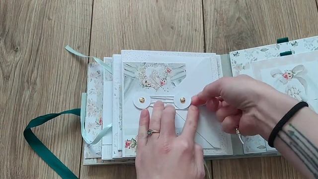 Album dziecięcy z elementami pop-up, Tiny miracle od Mintay Papers, scrapbooking смотреть онлайн