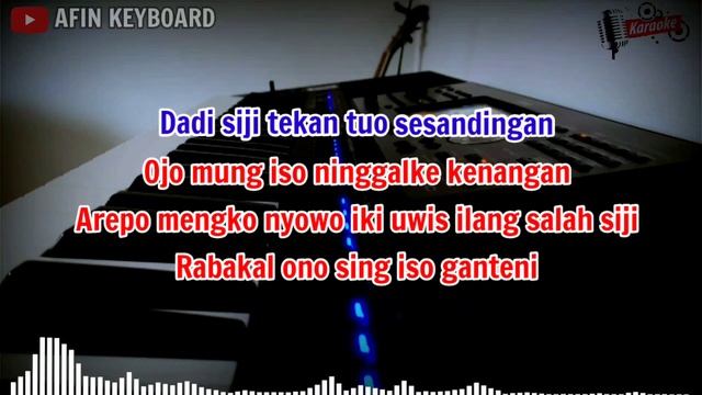 dadi siji - karaoke dan lirik - nada DUET. смотреть онлайн