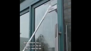 Швабра для мытья окон с телескопической ручкой