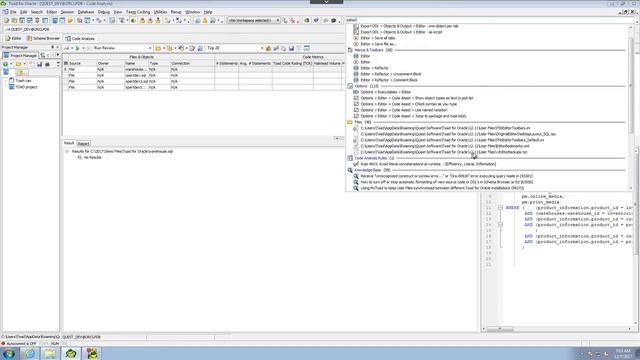 How to use jump search in Toad for Oracle смотреть онлайн