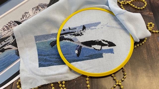 Вышивальная неделя/4/промежуточный финиш,процессы и планы. смотреть онлайн