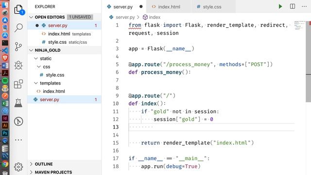 Week 2, Day 3 - Ninja Gold смотреть онлайн