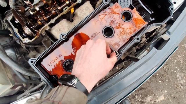 Двигатель дымит и жрет масло. (Nissan AD) QG15DE,16,18 Решение есть ! смотреть онлайн