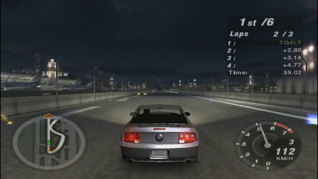 Stock Ford Mustang GT - U.R.L. Race Gameplay NFS Underground 2 смотреть онлайн