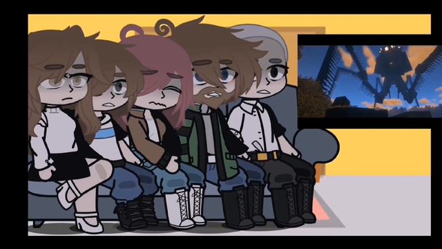 ||Реакция персонаже из фильма "монстр" на Невара и Илью|| 1-я часть 1/2 смотреть онлайн