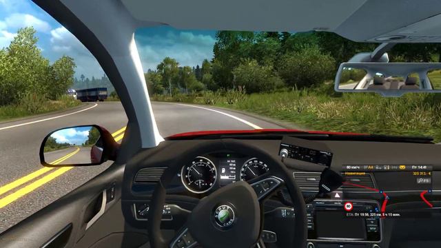 Euro Truck Simulator 2 Multyplayer. Работа админов на участке Bergen-Oslo смотреть онлайн