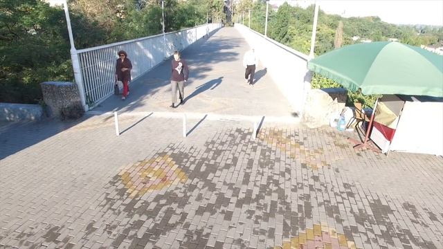 Одесса, Тещин мост, колонада Воронцовского дворца, Военный спуск, порт смотреть онлайн