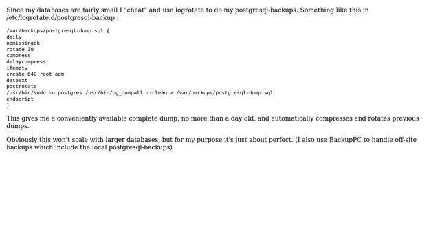 DevOps & SysAdmins: Postgresql daily backup (4 Solutions!!) смотреть онлайн