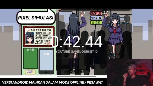 Game Pixel Simulasi Terseru 2023 Train Pixel Gameplay Best Game Pixel Chikan Densya Android