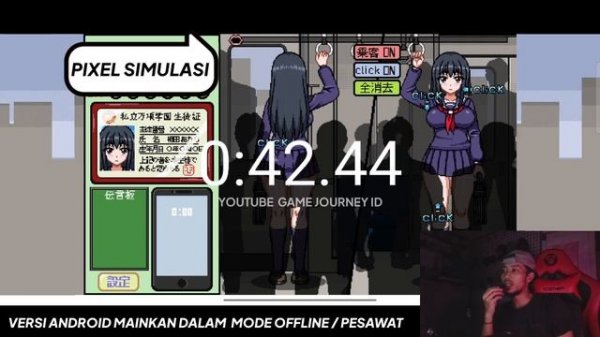 Game Pixel Simulasi Terseru 2023 Train Pixel Gameplay Best Game Pixel Chikan Densya Android