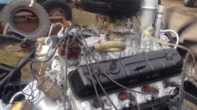 Пуск двигателя газ 53 смотреть онлайн